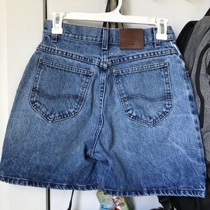 Original Lee Jean high-waisted shorts